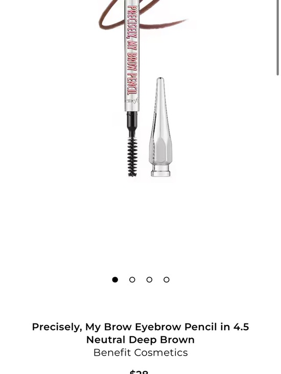 Benefit Other - NWOB Benefit Precisely, My Brow Eyebrow Pencil - Neutral Deep Brown